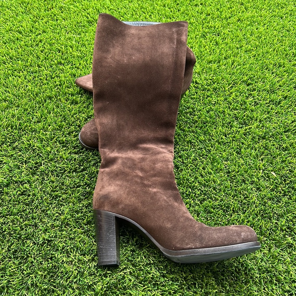 Jil Sanders Leather Boots size 35 1/2 - Picture 8 of 15
